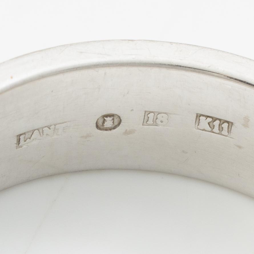18K white gold ring, Lantz, Stockholm 2011.