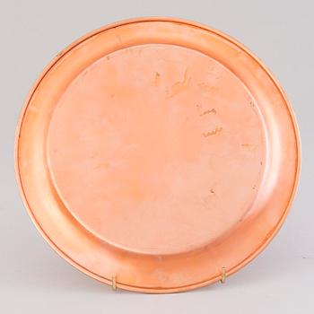 TAPIO WIRKKALA, KAFFESERVIS, 4 DELAR, koppar och teak, Kultakeskus, 1980-tal.