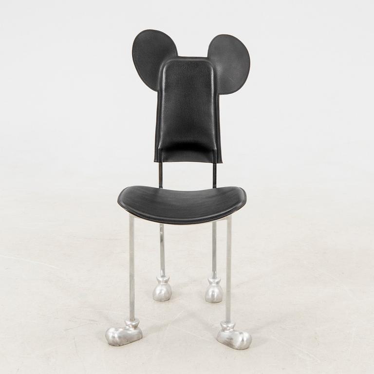 Javier Mariscal, stol, "Garriri / Mickey Mouse Chair" formgiven 1988 för Akaba Spanien.
