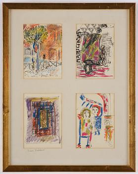 Sven X:et Erixson, Four scenes.