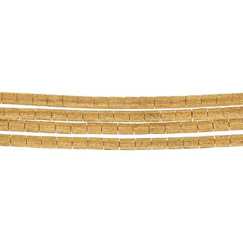 ARMBAND, guld 18K, sju små safirer, Italien 1900-talets andra hälft. Vikt ca 31 gram.