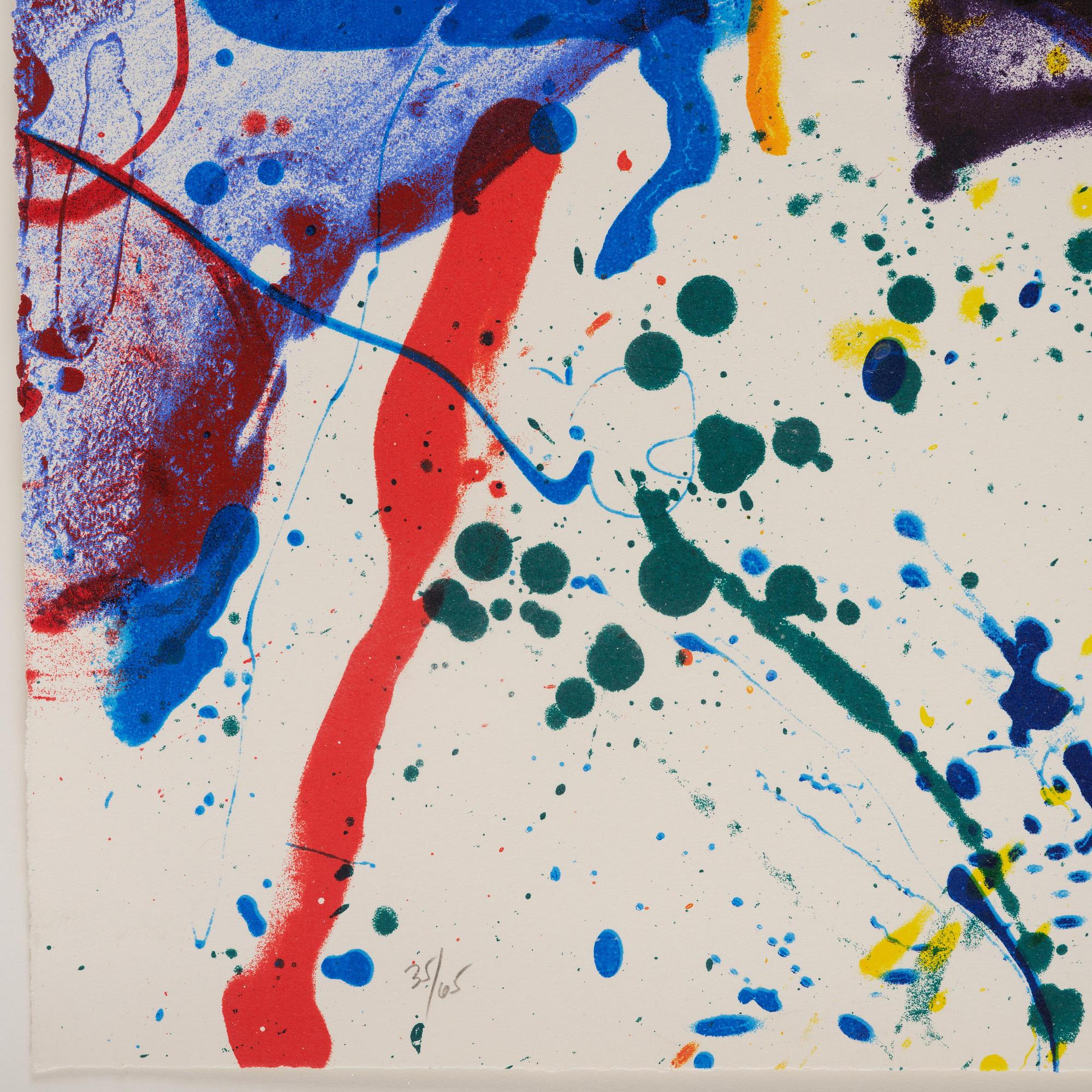 Sam Francis, "King Corpse".