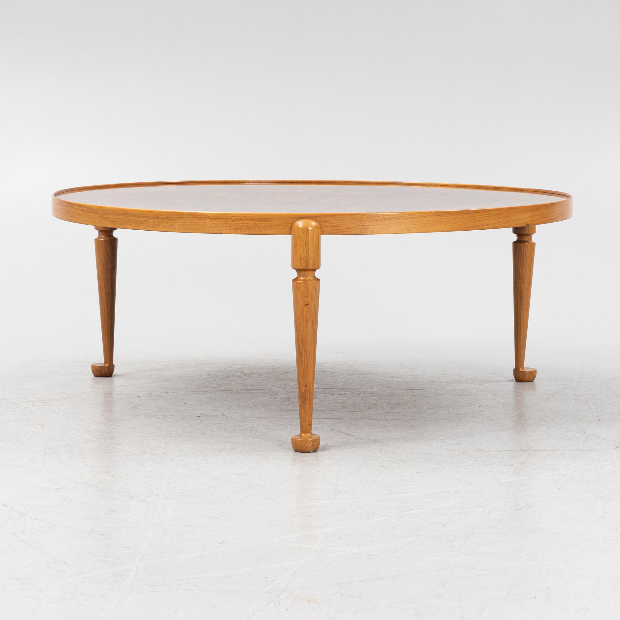Josef Frank, soffbord, modell 2139, Firma Svenskt Tenn, före 1985.