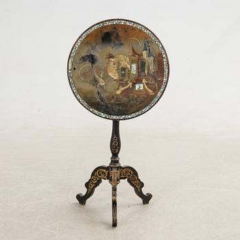 Folding table, second half of the 19th century.