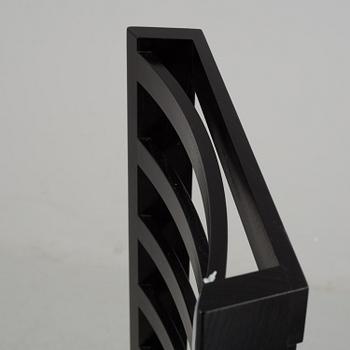 CHARLES RENNIE MACKINTOSH, stol, "Willow 2", Cassina, formgiven 1904, 1970-tal.