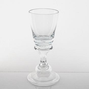 Glas, 1700-tal.