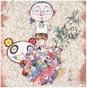 Takashi Murakami,  "Panda Family And Me".