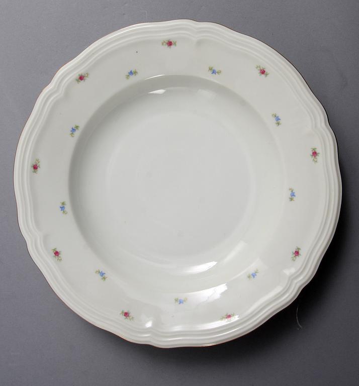 SERVIS, ca 56 delar, porslin, "Marie Luise", Lettmann Weiden, Tyskland.