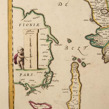 Johannes/Jean Blaeu, "Zeelandia Insvla Danicarum Maxima", 1665.