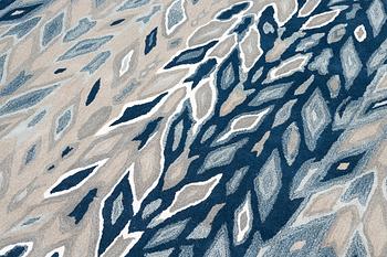 William Yeoward, a 'Kalata Indigo' carpet, circa 425 x 300 cm.