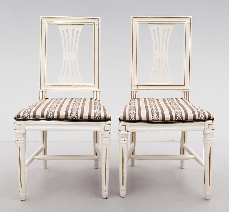 STOLAR, 1 par, gustavianska, 1700-tal.