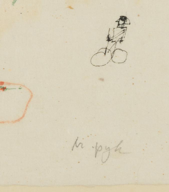 Madeleine Pyk, "Cyklist på Slussen".
