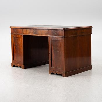 August Saul, skrivbord, Stockholm, 1800-tal.