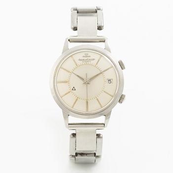 Jaeger-LeCoultre, Memovox, wristwatch, 37 mm.