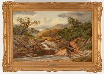 An oil on painting by Henry W. Henley.