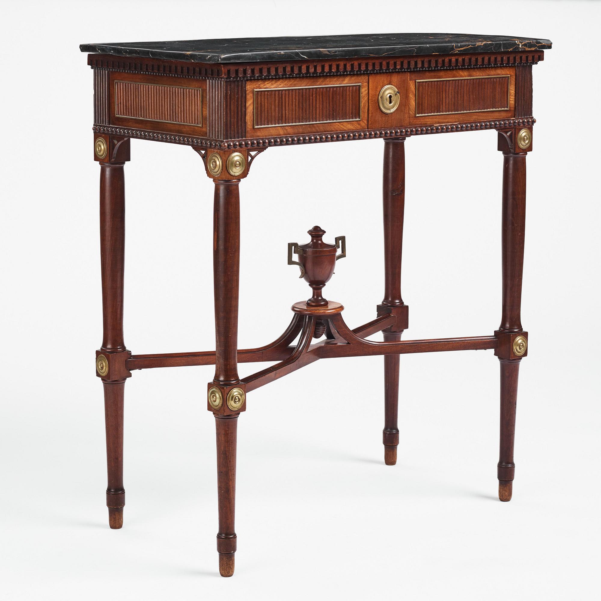 Bord, av Gottlieb Iwersson ( mästare i Stockholm 1778 - 1813 ) ej signerat, Gustavianskt.