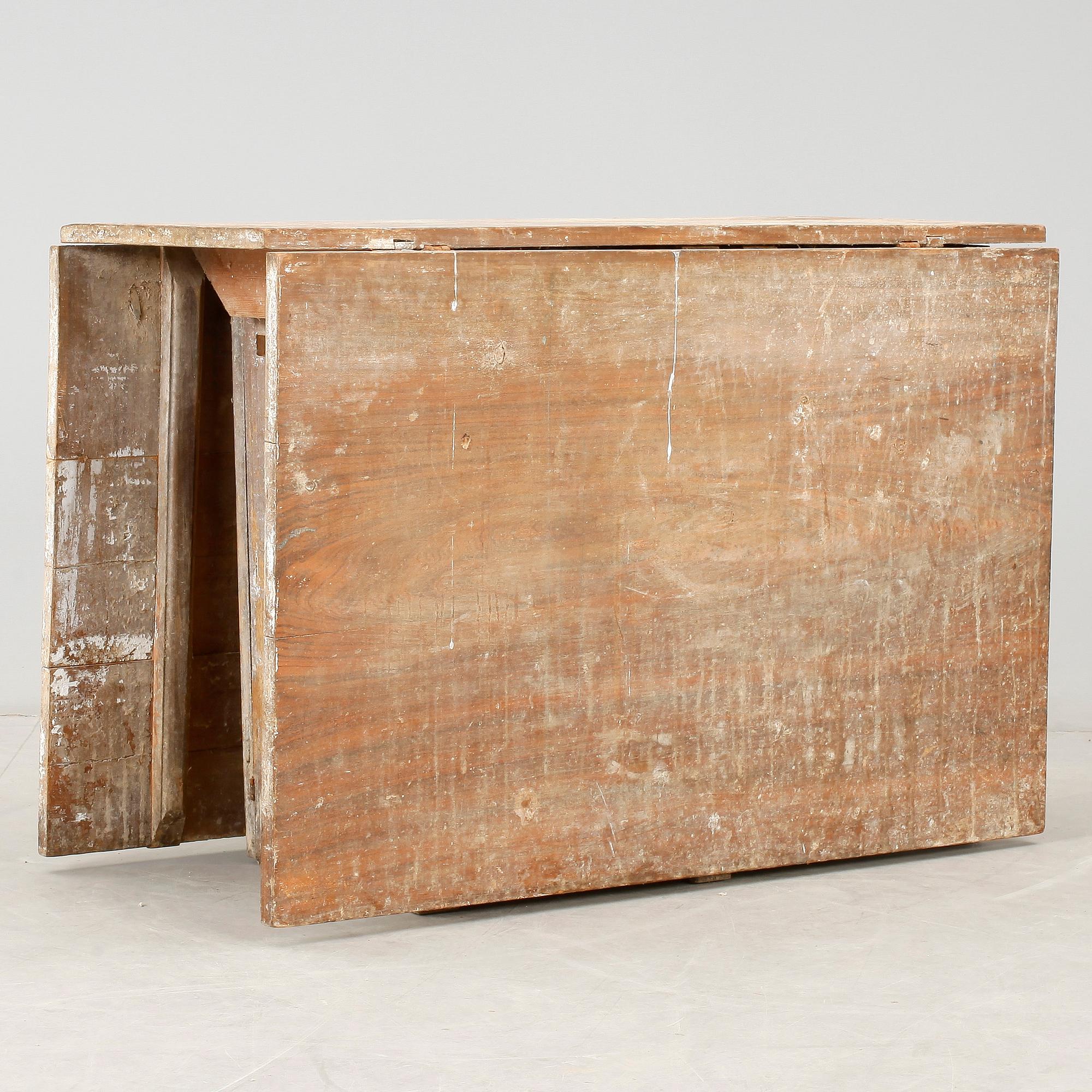 SLAGBORD, allmoge, 1800-tal.