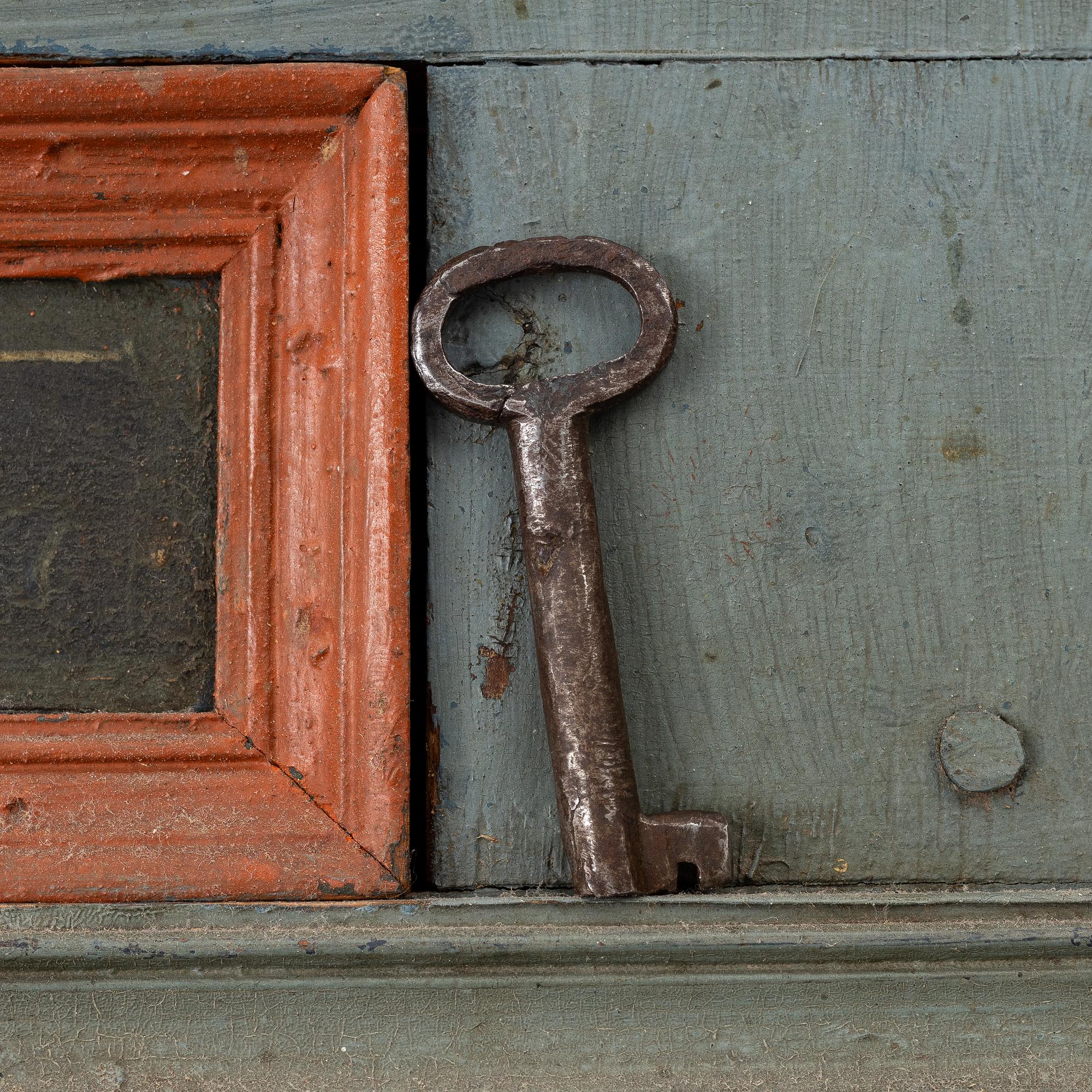 Corner cupboard, vernacular, Järvsö, circa 1800.