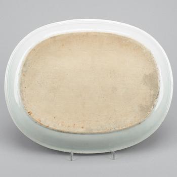 STEKFAT, porslin, Qing dynastin, Qianlong (1736-95).