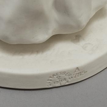 SIX PARIAN FIGURES, Gustafsberg and Rörstrand, early 20th century.