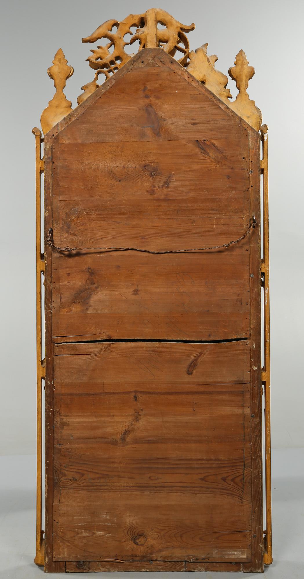 SPEGEL och KONSOLBORD, nyrokoko, 1800-talets slut.