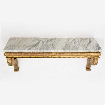 Console table, Empire style, first half of the 19th century.