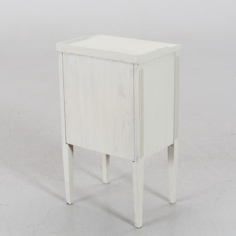 A LATE GUSTAVIAN STYLE NIGHT STANDS FROM THE SECOND HALF OF 20TH CENTURY.