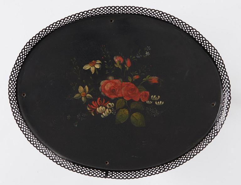 Brickbord, av Anders Lundelius (mästare i Stockholm 1778-1823), Sengustavianskt.