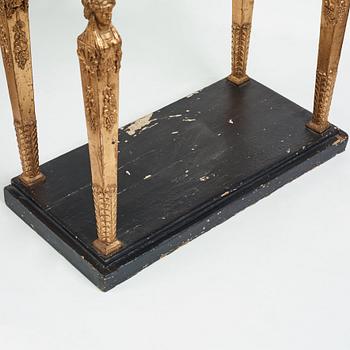 KONSOLBORD, omkring år 1800, Sengustavianskt.