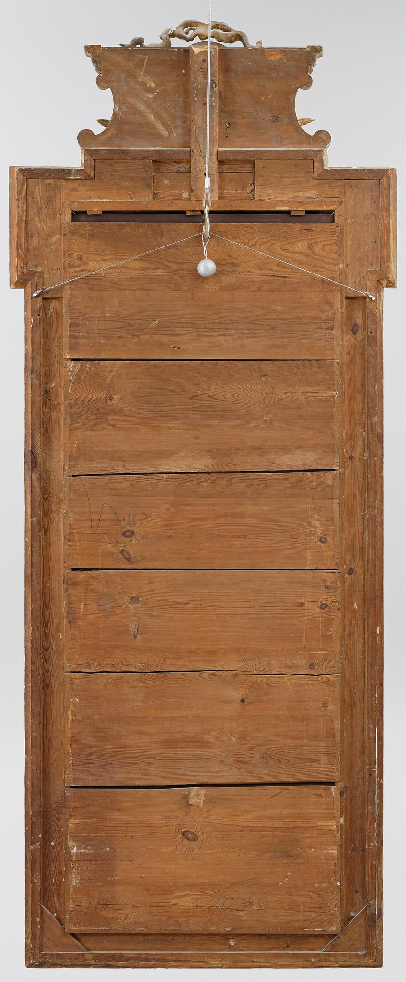 Spegel med konsolbord, 1800-talets slut.