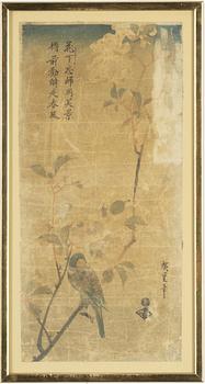 Unidentified artist, Japanese woodblock print, around 1800.