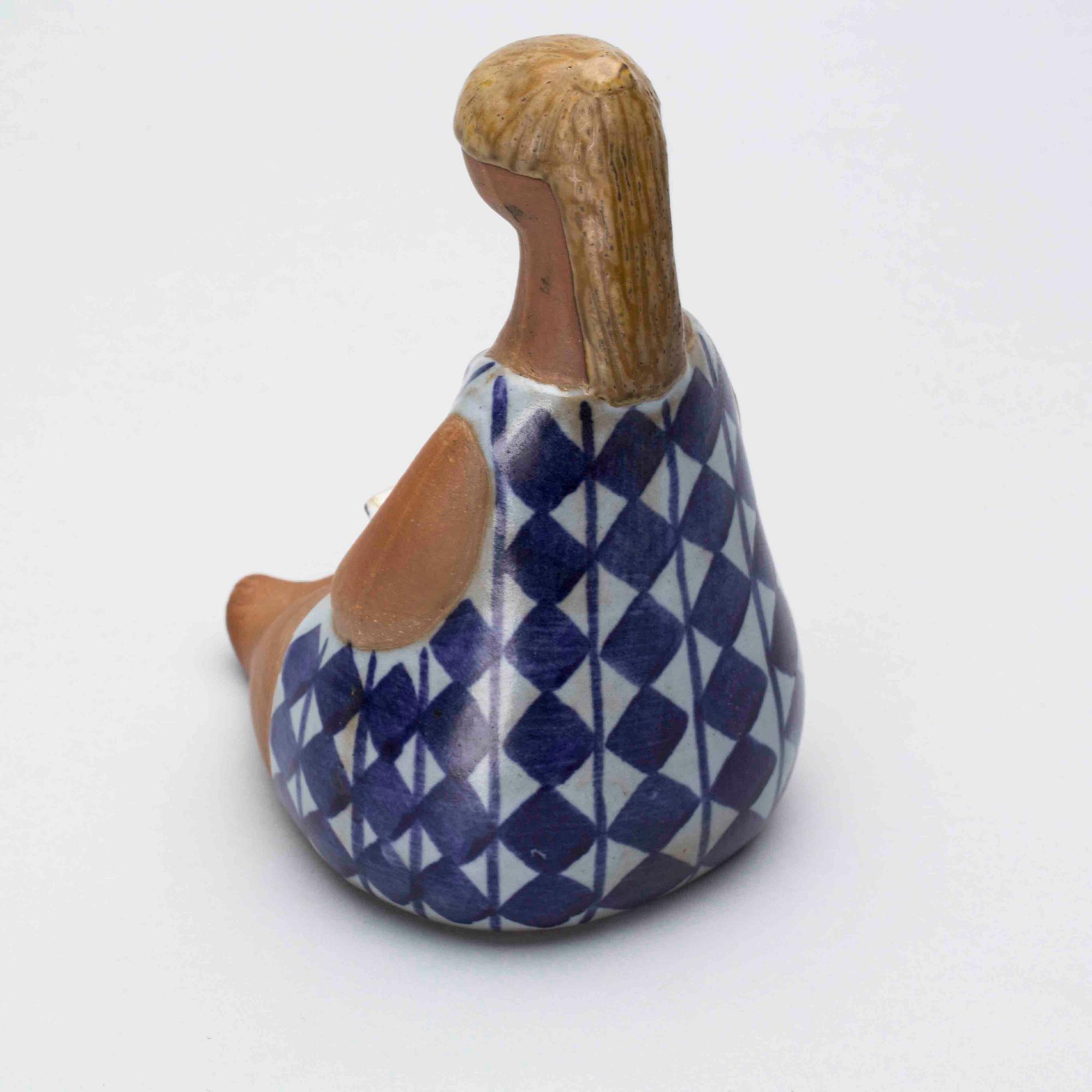 FIGURIN, stengods, Lisa Larson, Gustavsberg.