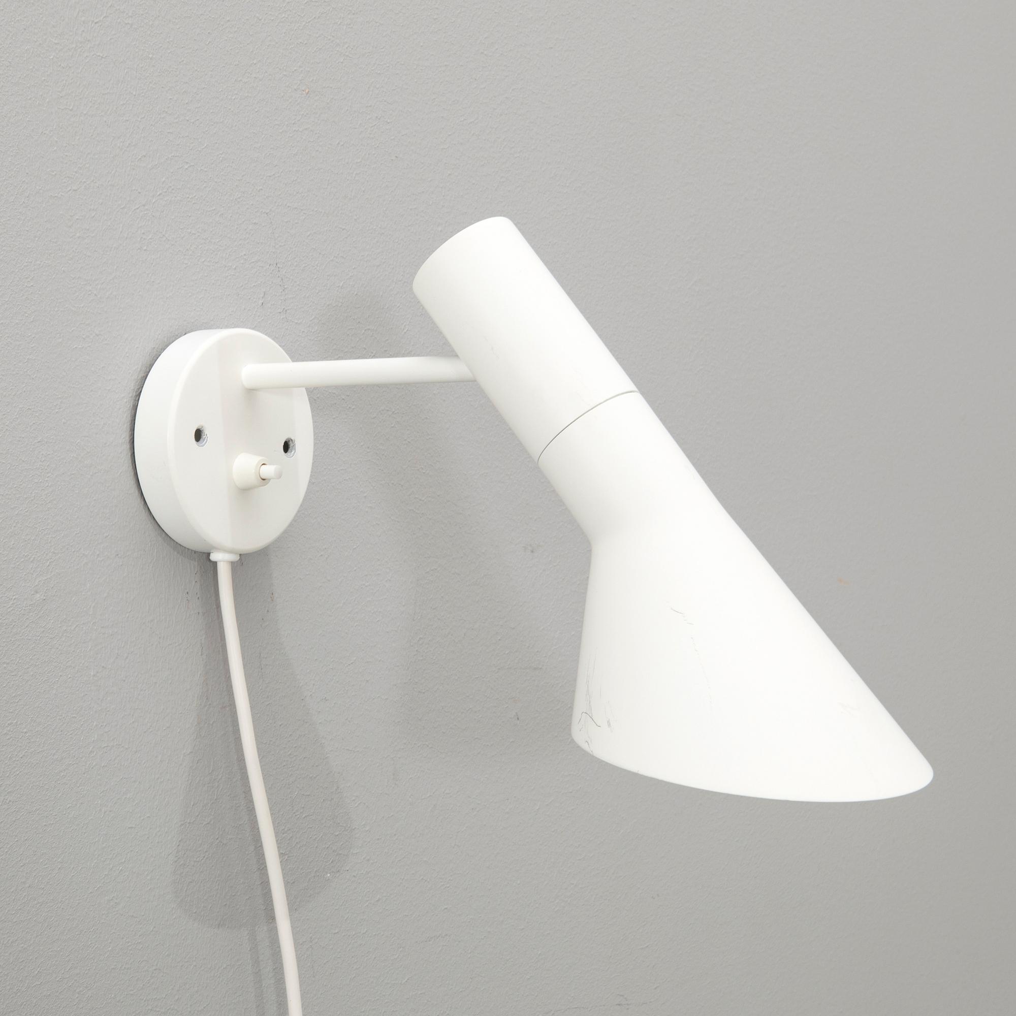 Arne Jacobsen, wall lamp "AJ" for Louis Poulsen 21st century.