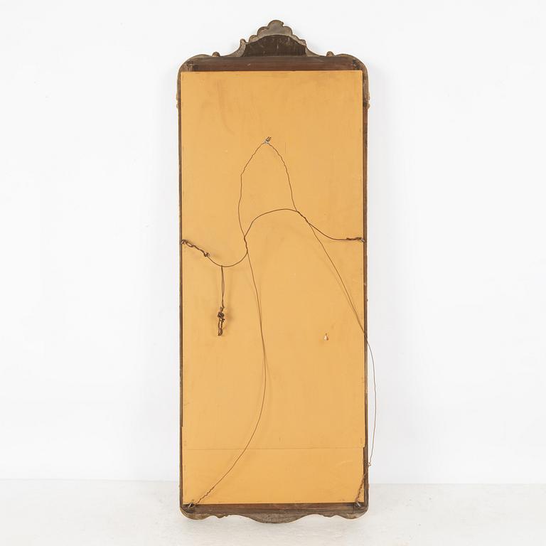 Spegel med konsollbord, rokokostil, 1900-talets mitt.