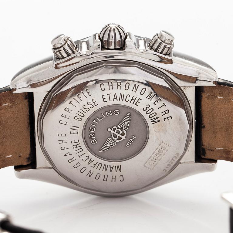 Breitling, Chronomat Evolution, kronografi, rannekello, 43,7 mm.