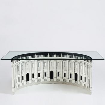 Piero Fornasetti, soffbord, "Architettura", Fornasetti, Milano, Italien 2008.