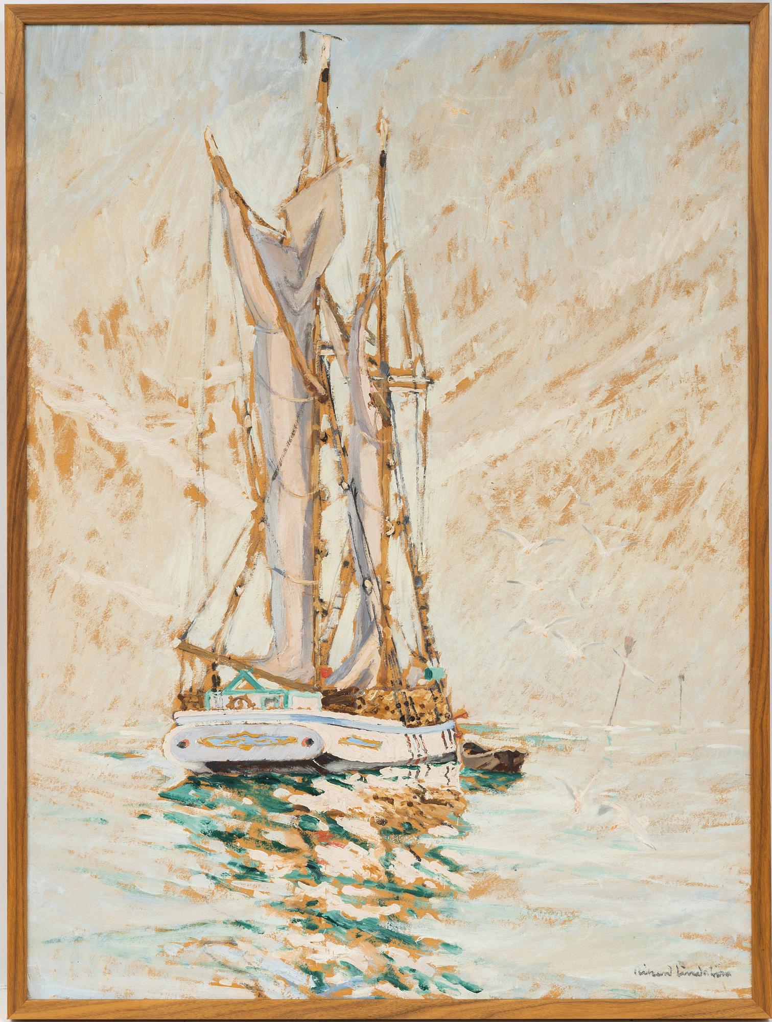 Rikard Lindström, Segelskuta.