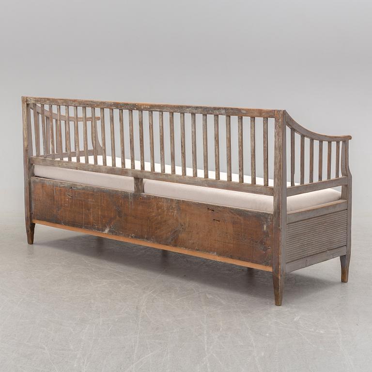 A late Gustavian sofa from around year 1800.