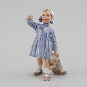 FIGURIN, porslin, Dahl Jensen, Danmark, 1900-talets andra hälft.