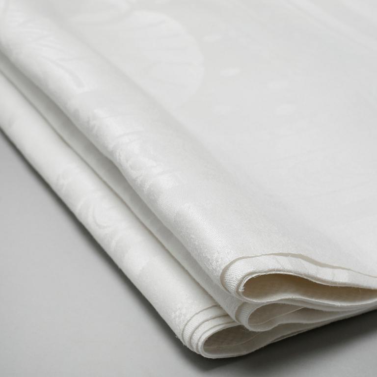 Three linen table cloths, 19th and 20th century.