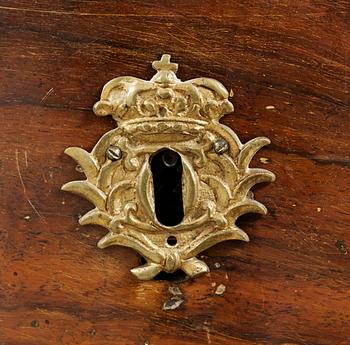 A Swedish Royal writing desk, by Hindrich von Hachten (not signed) 1693. Ordered for the crown prince Charles (XII).