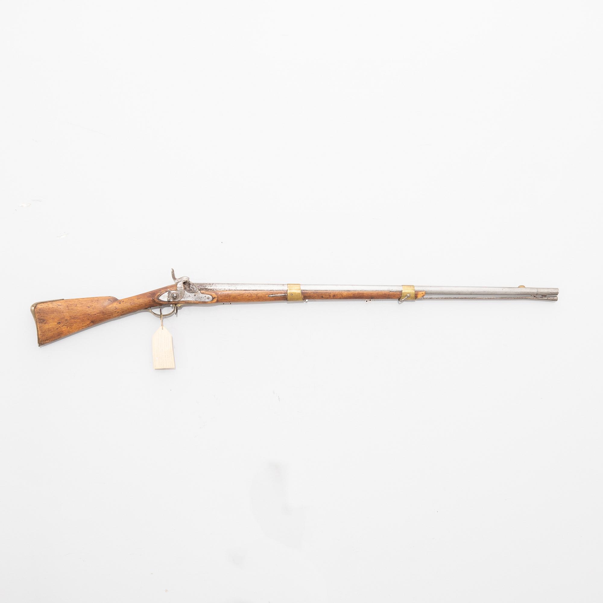Lock rifle, Swedish, m/1815-45.