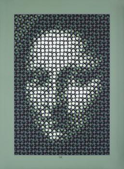 413. Jean-Pierre Vasarely (Yvaral), "Mona Lisa Synthétisée".