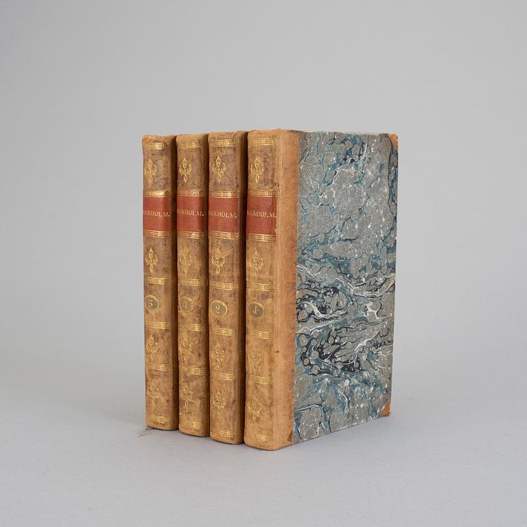 JOHAN ELERS, 4 vol, STOCKHOLM 1-4, Stockholm, H. Nordström junior, 1800-01.