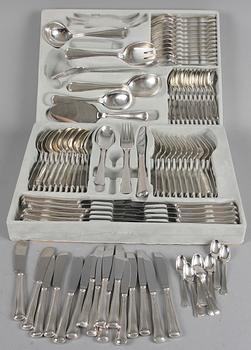BESTICK, 95 delar, silver, Cohr, Danmark, svenska importstämplar.