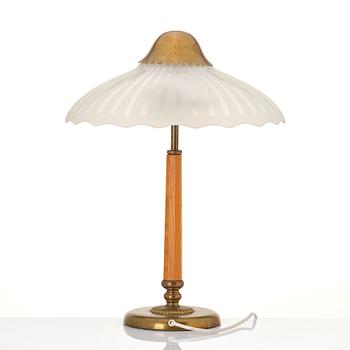 Harald Notini, a table lamp, model '15462', Arvid Böhlmarks Lampfabrik, Sweden, 1940s.
