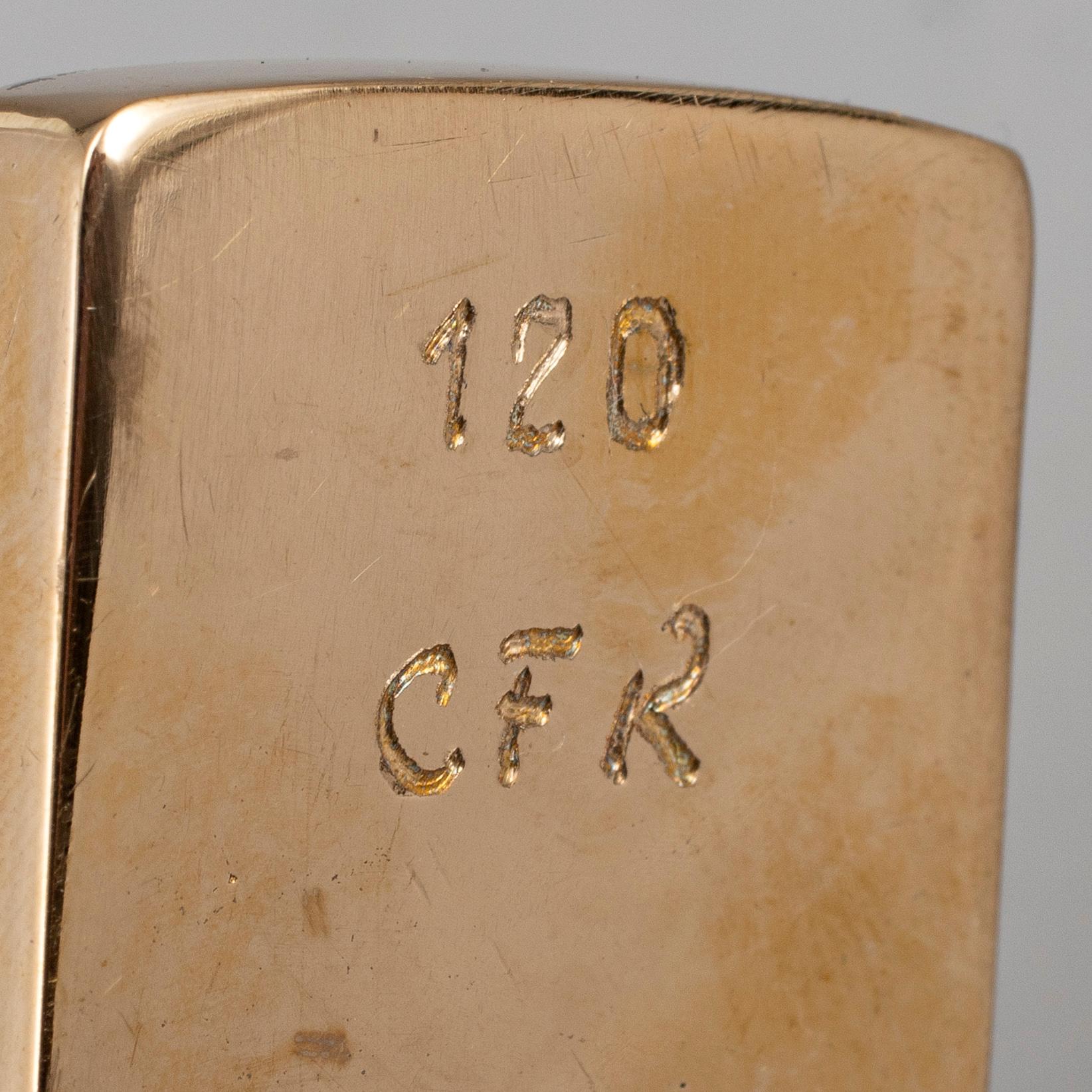 CARL FREDRIK REUTERSWÄRD, "The Knotted Gun", signed and numbered 120.