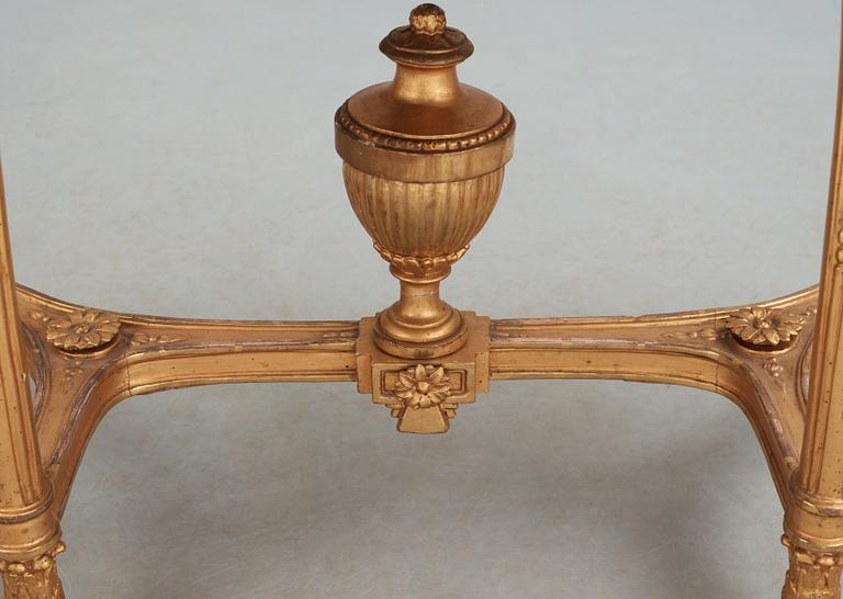 A Gustavian late 18th century console table.