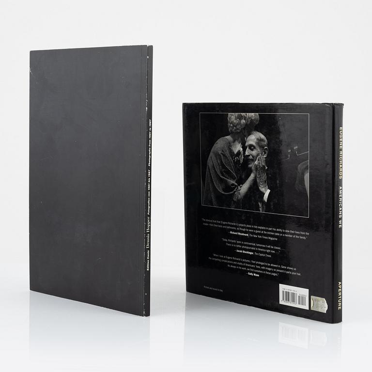 Dennis Hopper, Bruce Gilden & Eugene Richards, 3 photobooks.