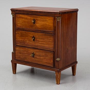 A northern european chestof drawers, early 19th century.